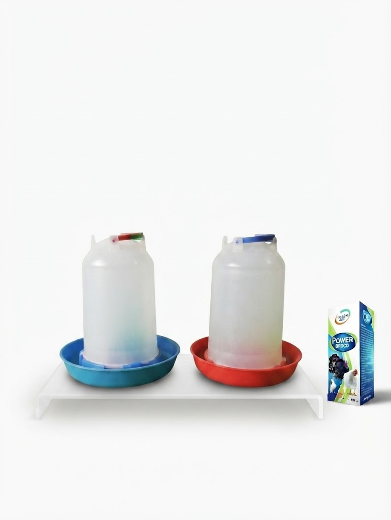 Civciv Yemlik 3 kg Kapasitede  +Civcvi Suluk 3 Lt+ Civcivleriniz İçin Power Brood 100 ML(Vitamin +Mineral )